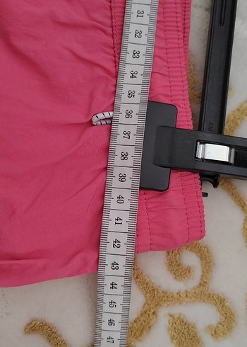 Renkli Bağcıklı Pembe Erkek Şort - Görsel 4