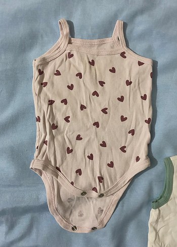 Kız Bebek Askılı Body 3 Adet - Görsel 3
