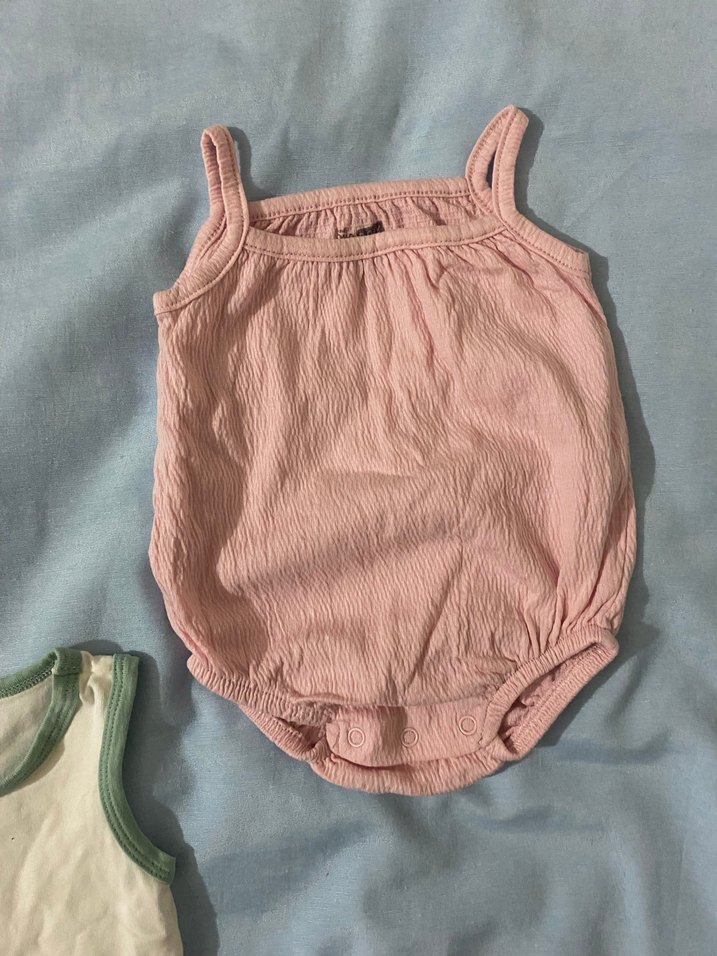 Kız Bebek Askılı Body 3 Adet - Görsel 4