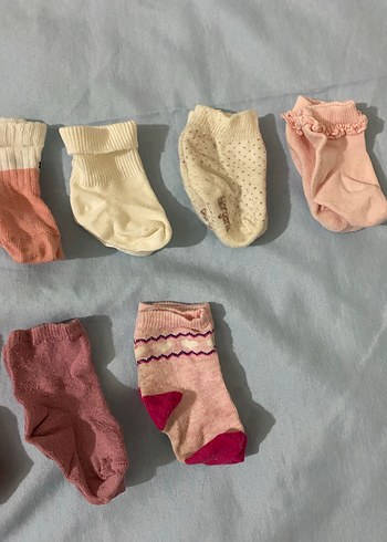 Kız Çocuk Çok Renkli Çoraplar - Görsel 4