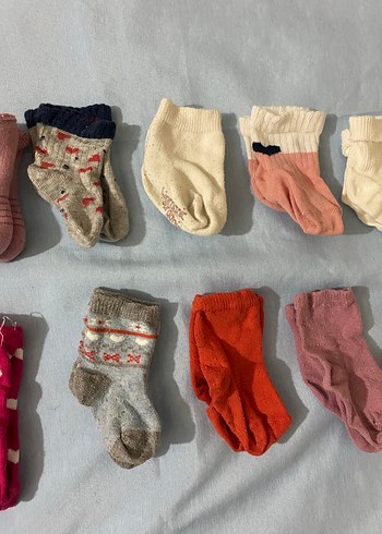 Kız Çocuk Çok Renkli Çoraplar - Görsel 3