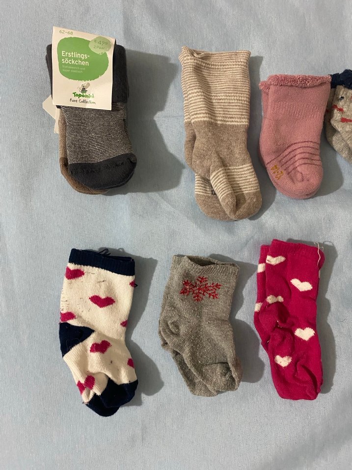 Kız Çocuk Çok Renkli Çoraplar - Görsel 2