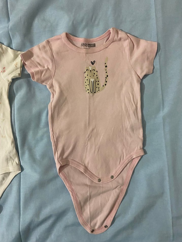 Kısa Kollu Bebek Bodyleri - Görsel 3