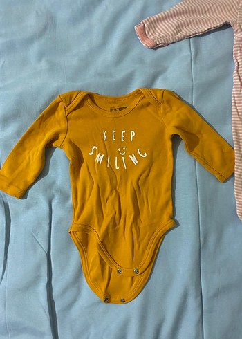 Bebek body ve ayaklı tulum - Görsel 2