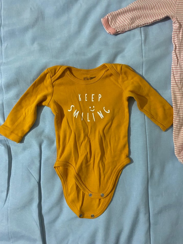 Bebek body ve ayaklı tulum - Görsel 2