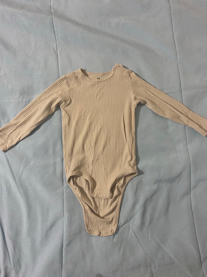 Uzun Kollu Çıtçıtlı Bebek Body - Görsel 5