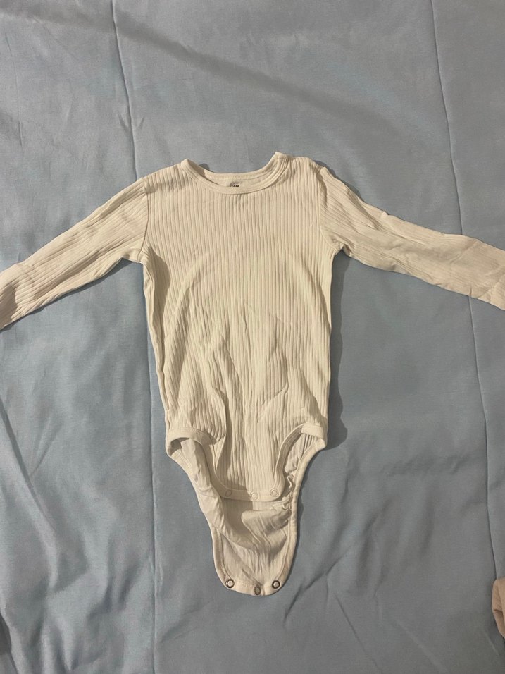 Uzun Kollu Çıtçıtlı Bebek Body - Görsel 4