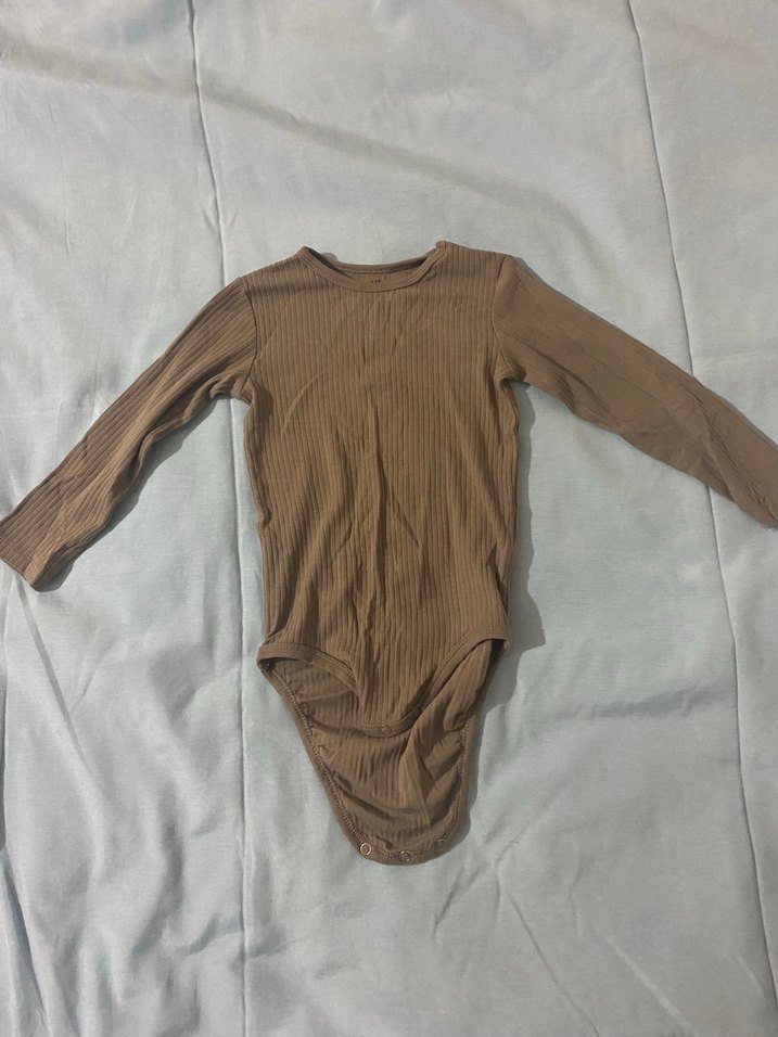 Uzun Kollu Çıtçıtlı Bebek Body - Görsel 3