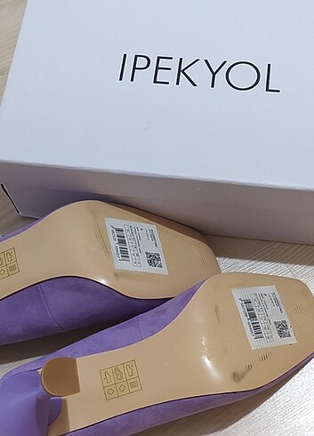 39 Beden İpekyol Lila Ayakkabı 