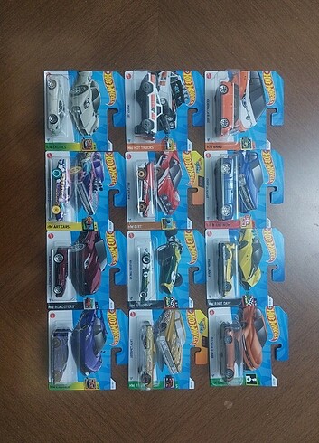 Hot Wheels arabalar