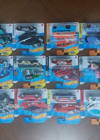 Hot Wheels arabalar