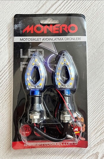 Motosiklet Led Sinyal Takımı Sarı Işık
