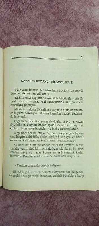  Nazar ve Büyü Etkileri Korunma Yollari