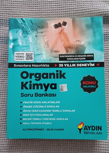 Aydın yayınları organik kimya soru Bankası