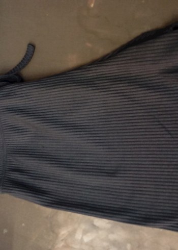 bol paça fitilli kadın şort - Görsel 3