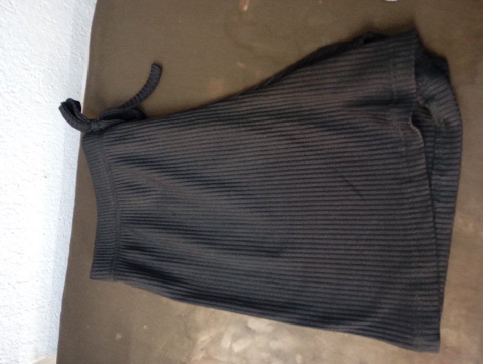 bol paça fitilli kadın şort - Görsel 3