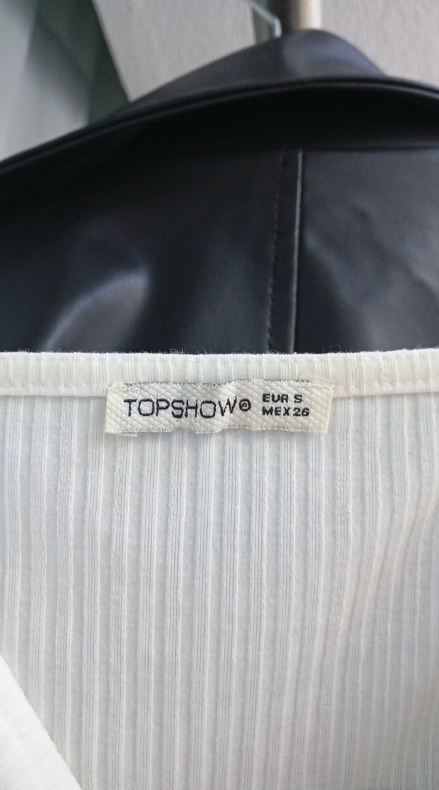 Zincir Detaylı Beyaz İnce Askılı Atlet - Görsel 2