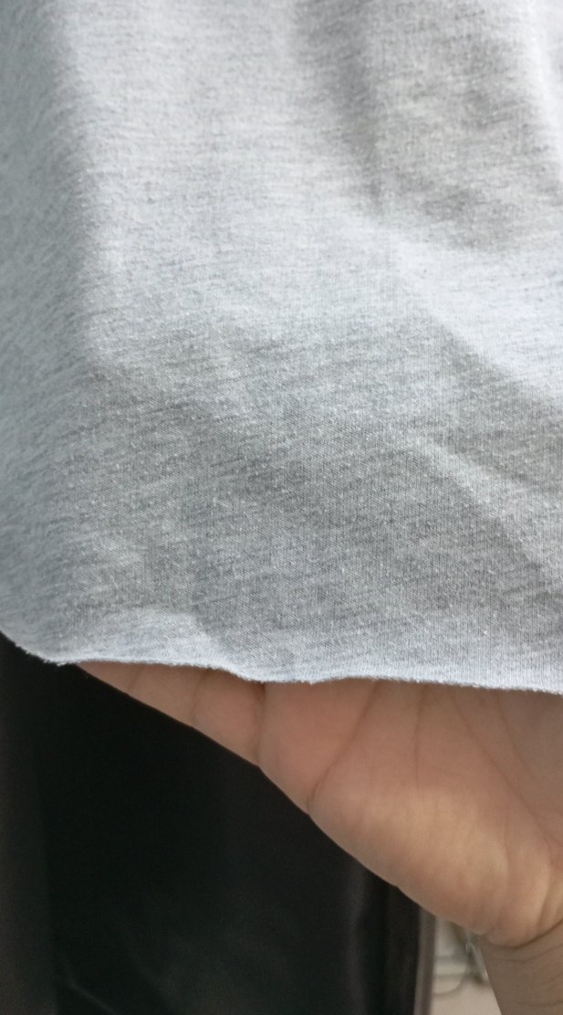 Gri Baskılı Kadın Sweatshirt - Görsel 3