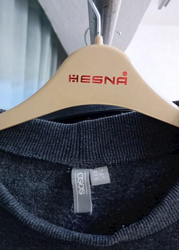 Gri Renkli Volan Detaylı gri kazak - Görsel 3