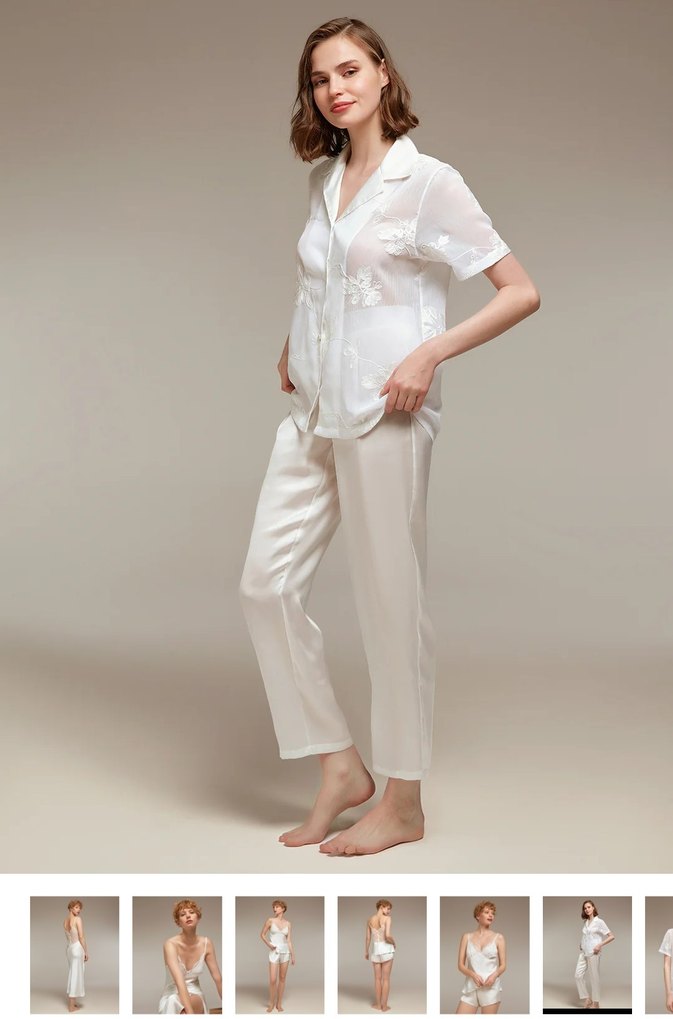 bonjour Madame gelin seti çeyizlik ve günlük 6 parça set - Görsel 4