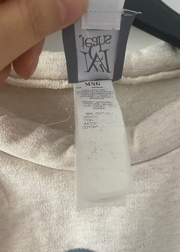 m Beden Kuş Baskılı Uzun Kollu Sweatshirt