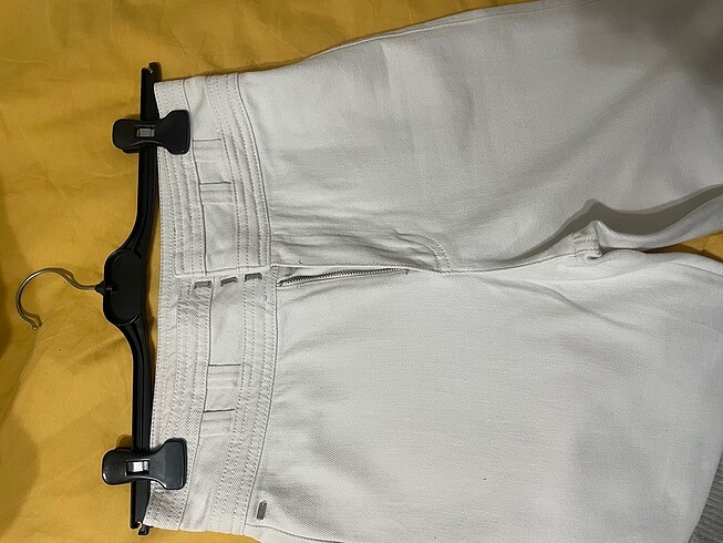 Tommy Hilfiger Beyaz kot pantolon