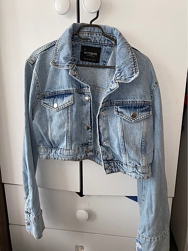 Crop ceket