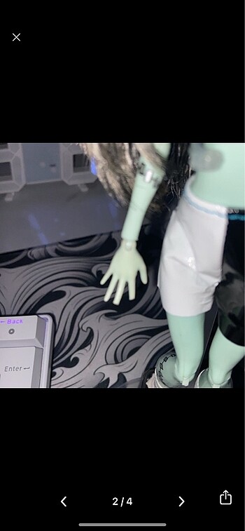 Beden Renk Monster High Frankie Stein