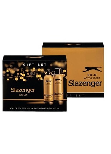 Slazenger Edt Set 125 Ml+Deo 150 Ml Gold*