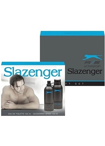 Slazenger Edt Set 125 Ml+Deo 150 Ml Mavi