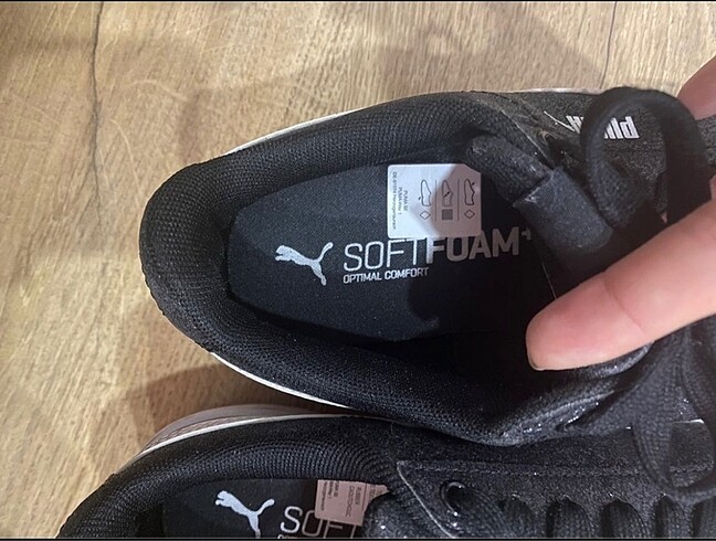 37 Beden siyah Renk Puma Vikky Platform Glitz Kadın Sneaker