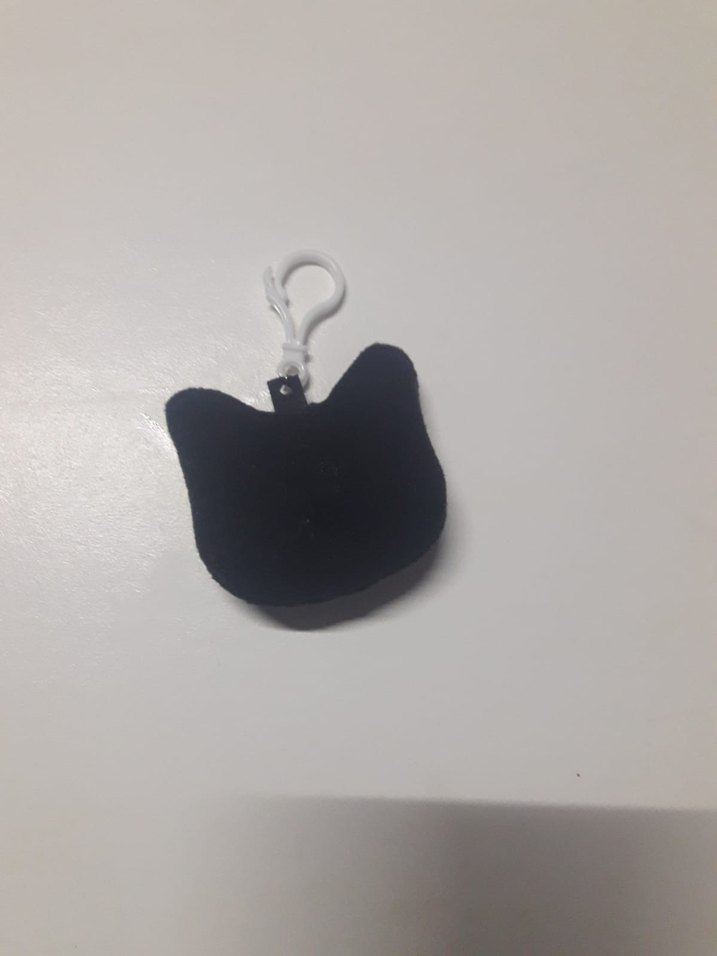 Siyah Kedi Figürlü Anahtarlık - Görsel 2