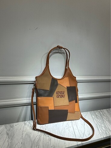 MIU MIU IVY PATCHWORK BAG 33.31.3 cm