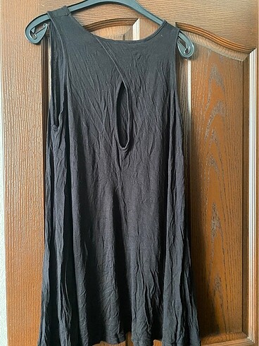 Diğer Siyah uzun sıfır kol Tshirt