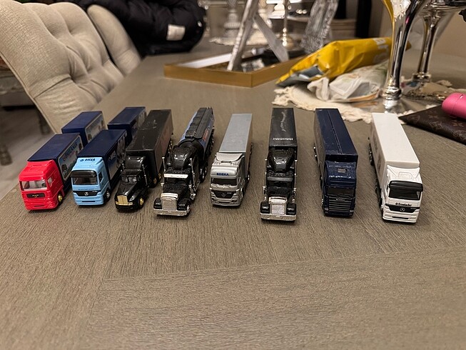 1/87 ALMAN REKLAM TIRLARI 8 ADET LOT TOPLU İLAN