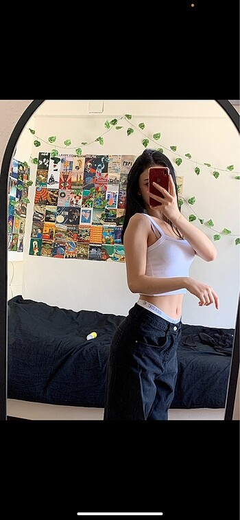 Diğer Siyah baggy pant (YENİ)