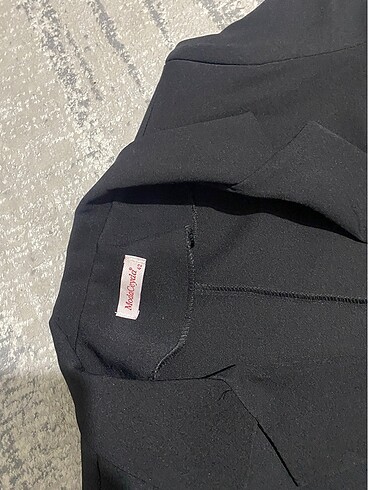 42 Beden siyah Renk Siyah Blazer Ceket 42 beden