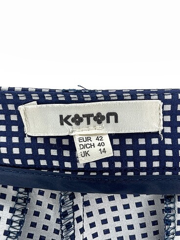 42 Beden lacivert Renk Koton Düz Kesim %70 İndirimli.