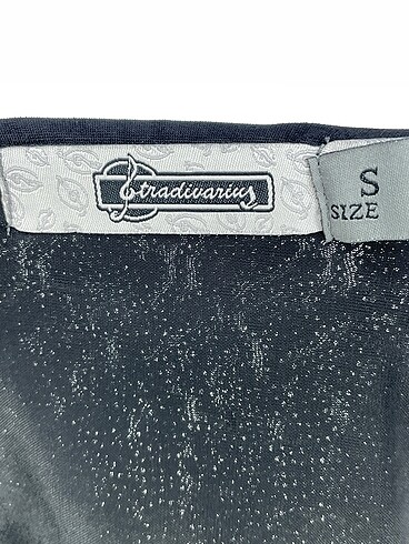 s Beden siyah Renk Stradivarius Bluz %70 İndirimli.