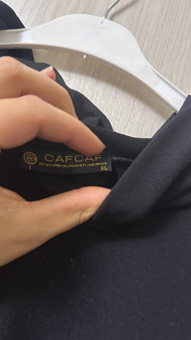 Siyah Kapüşonlu Kadın Sweatshirt - Görsel 3