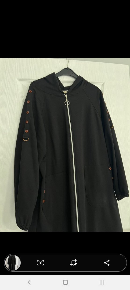 siyah uzun kap - Görsel 2