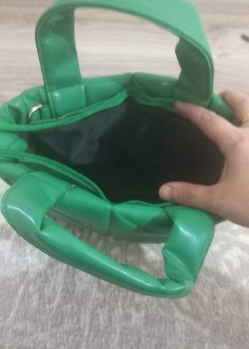 Açık Yeşil Kadın el Çantası - Görsel 3