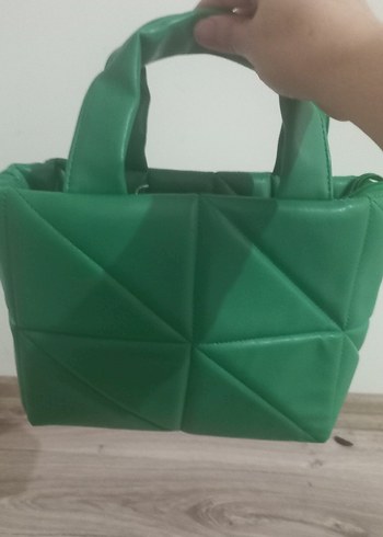 Açık Yeşil Kadın el Çantası - Görsel 2