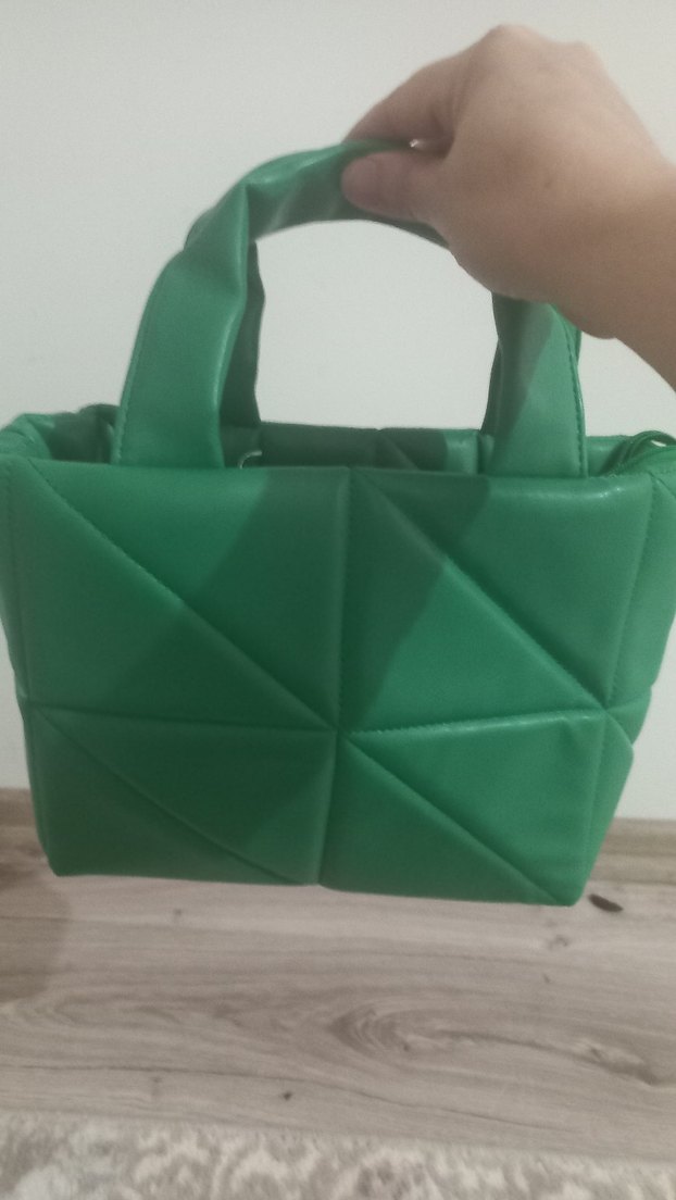 Açık Yeşil Kadın el Çantası - Görsel 2