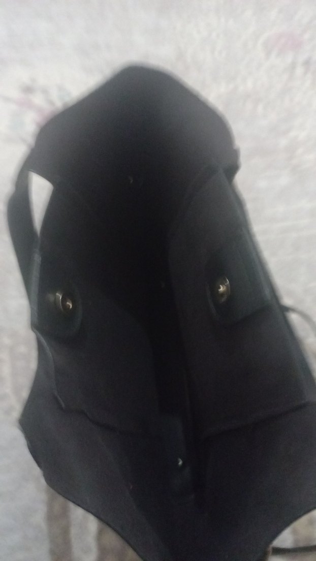 Siyah Deri Kadın Omuz Çantası - Görsel 3