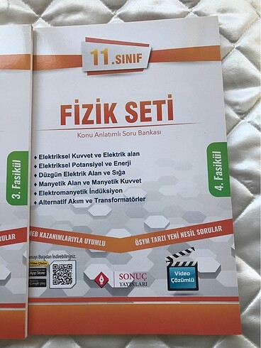 Beden Sonuç yayınları 11. Sınıf fizik konu anlatımlı soru bankası