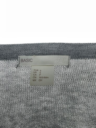 s Beden gri Renk H&M Hırka %70 İndirimli.