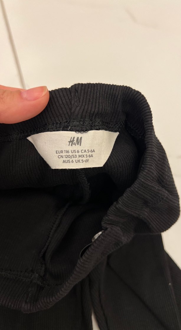 Siyah Basic Tayt - Görsel 3