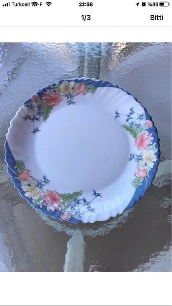 ARCOPAL FRANCE SERVİS TABAĞI