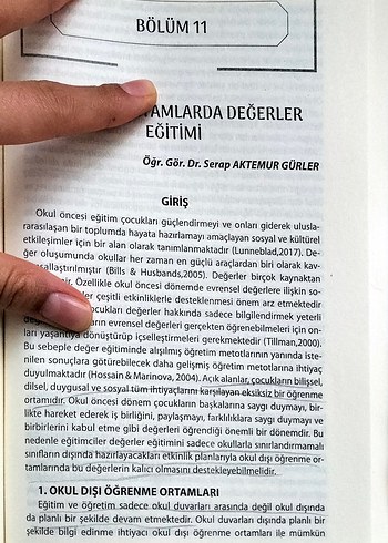 Çocuk Gelişiminde Değerler Eğitimi Kitabı - Görsel 3